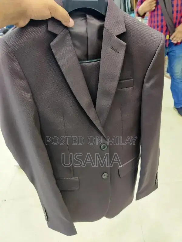 Men's 3-Piece Pent Coat Suit - Formal Elegant Attire