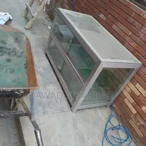 Photo - Glass and Aluminum Counter Display Unit