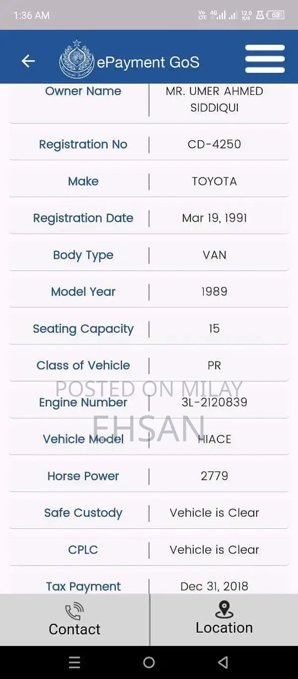 Toyota Body Change Diesel Vehicle - 2.4L Engine Performance SUV