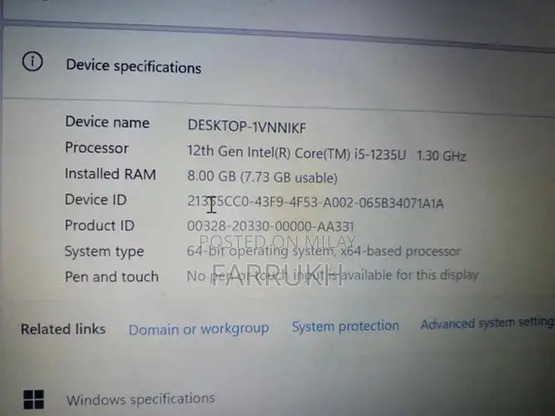 Lenovo 12th Gen Core i5 Laptop with 180-Degree Rotation