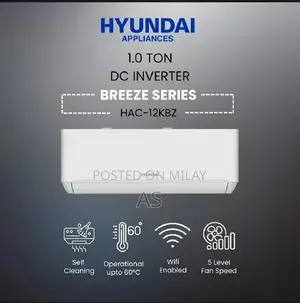 Photo - Hyundai 1 Ton Split Air Conditioner - Compact Cooling Solution
