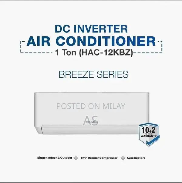 Hyundai 1 Ton Split Air Conditioner - Compact Cooling Solution