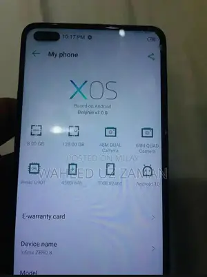 Infinix Zero 8 Smartphone - Mid-Range Gaming Device
