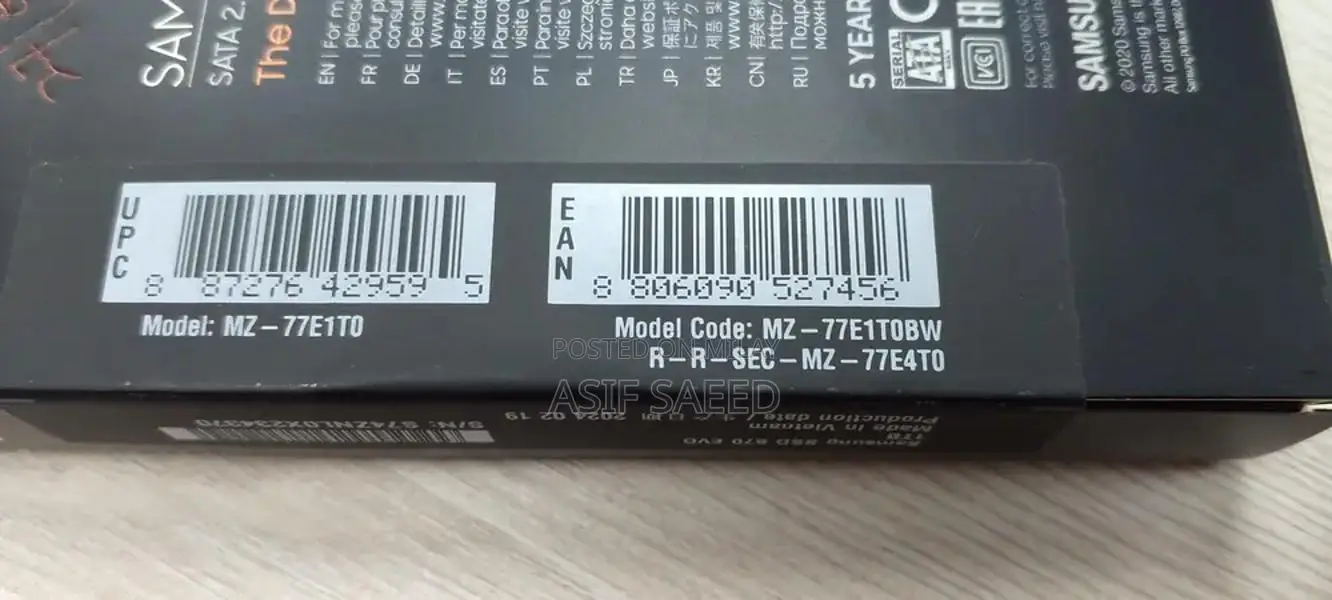 Samsung EVO 870 2.5-inch SSD Storage Drive