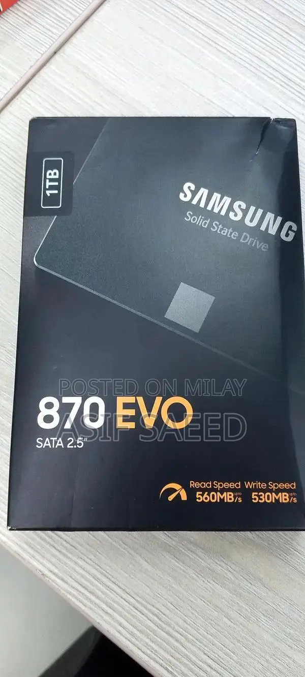 Samsung EVO 870 2.5-inch SSD Storage Drive