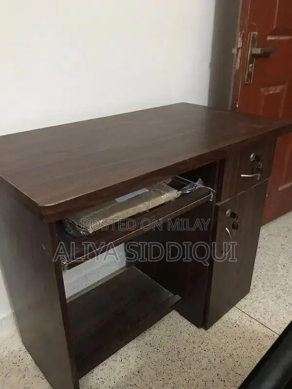 Dressing Table with Rotating Mirror and Study Table Set