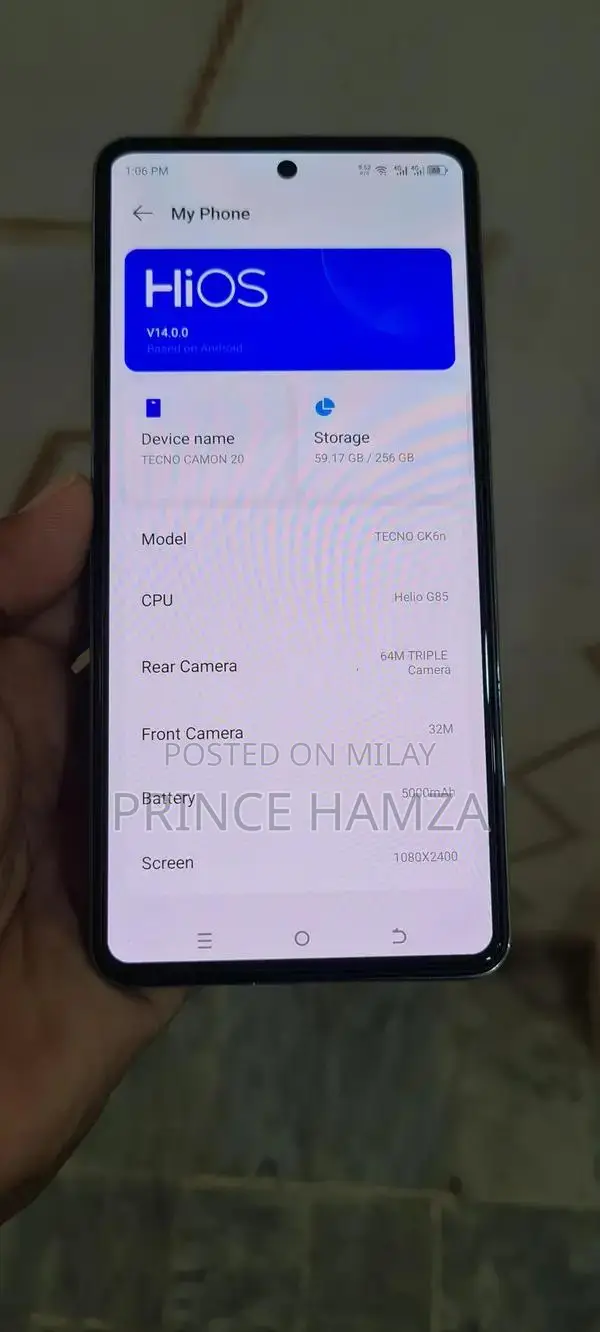 Premium Smartphone with 8GB RAM and 256GB Storage