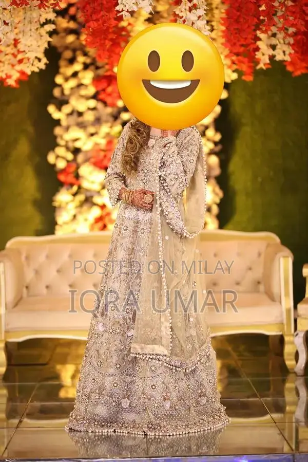 Elegant Wedding Dress | Walima Maxi Bridal Gown