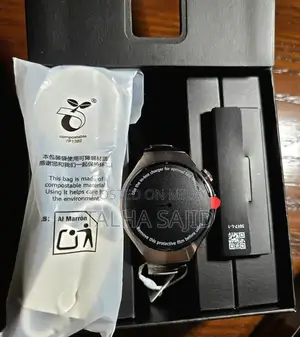 Photo - Huawei Watch 5 42mm Smartwatch - Sand Gold Titanium Edition