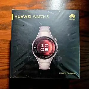 Huawei Watch 5 42mm Smartwatch - Sand Gold Titanium Edition