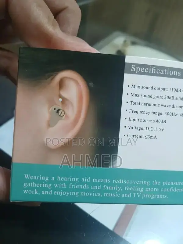 Advanced Hearing Aid Device - Lightweight & Comfortable Sound Amplifie