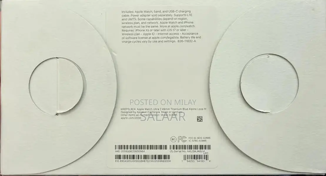 Apple Watch Ultra 2 - Advanced Titanium 49mm Smartwatch