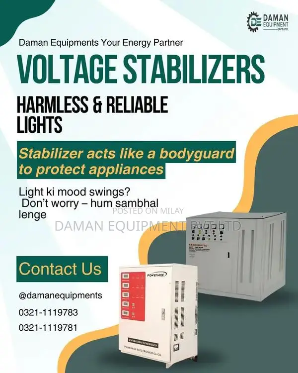 High-Performance Servo Motor Voltage Stabilizer 30kVA