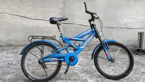 Photo - Super Bianchi Blue Kids/Teen Single Gear Bicycle