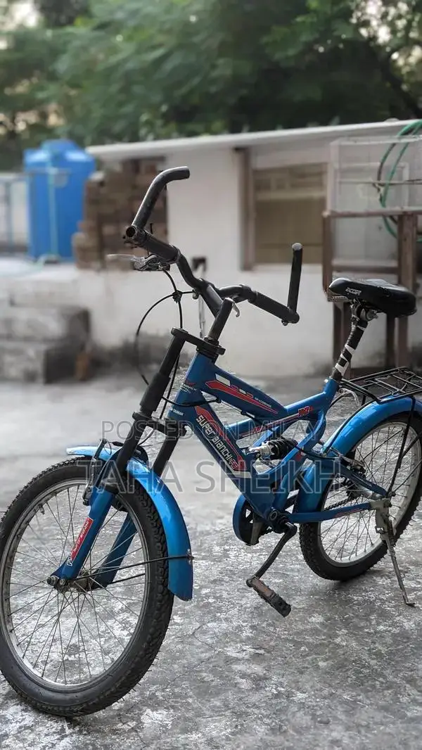 Super Bianchi Blue Kids/Teen Single Gear Bicycle