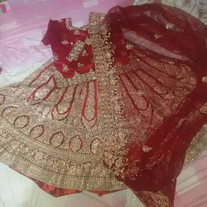 Elegant Hand-Worked Bridal Sharara Dress - Large Size, One-Time Wear