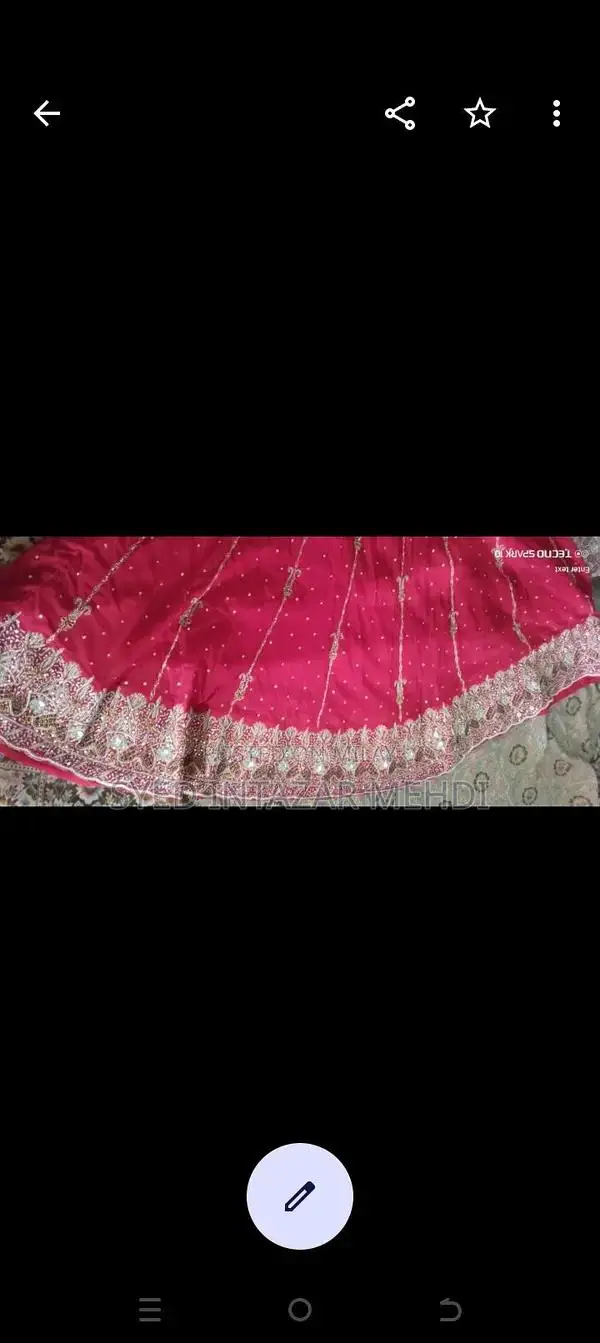 Elegant Single-Use Bridal Lehenga in Perfect Condition