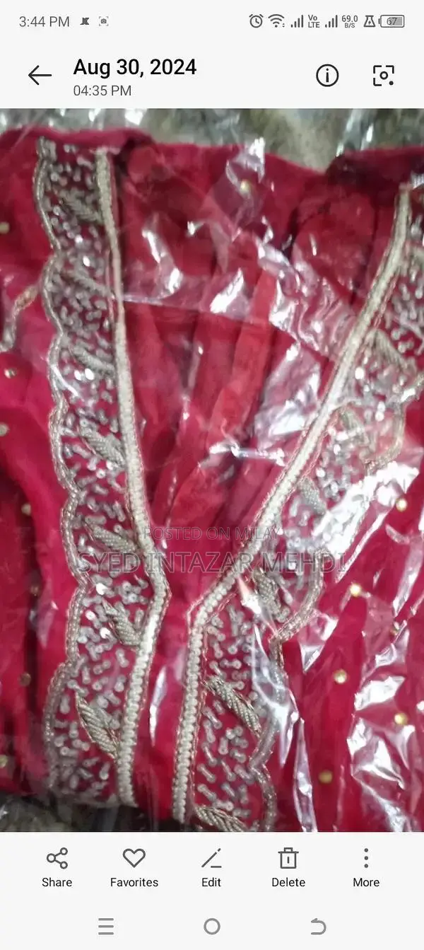 Elegant Single-Use Bridal Lehenga in Perfect Condition