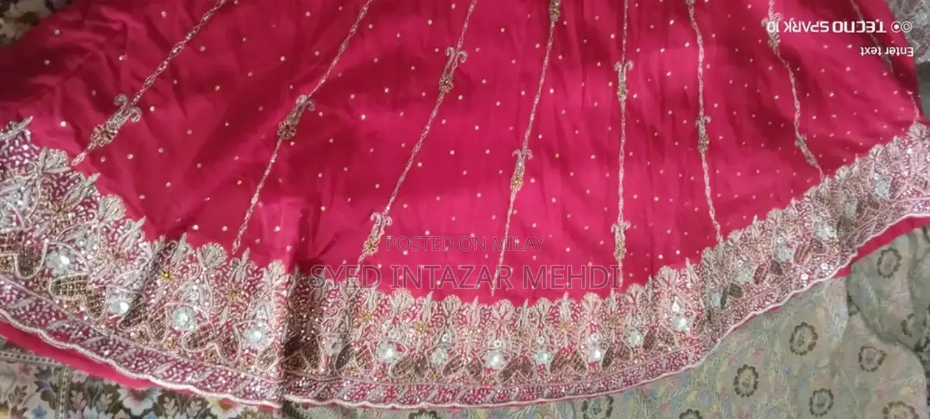 Elegant Single-Use Bridal Lehenga in Perfect Condition