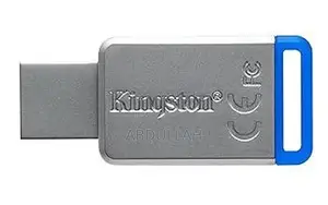 Kingston DT50 Metal USB Flash Drive 64GB High-Speed Storage
