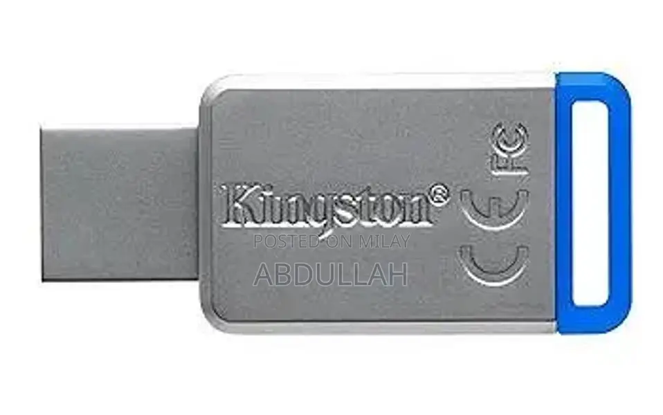 Kingston DT50 Metal USB Flash Drive 64GB High-Speed Storage