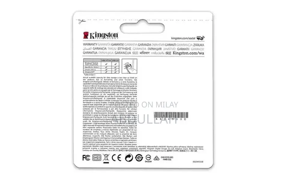 Kingston DT50 Metal USB Flash Drive 64GB High-Speed Storage