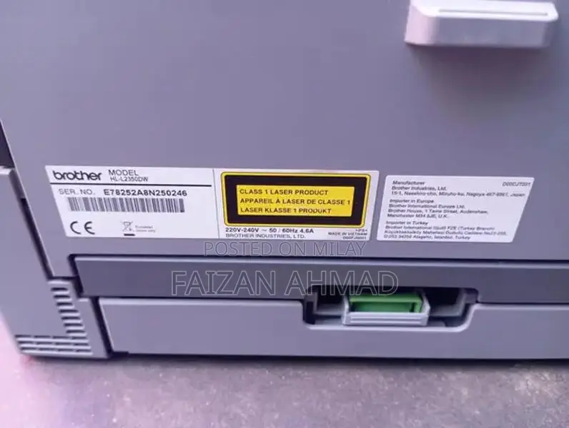 Brother HL23500W Wireless Laser Printer Black Monochrome