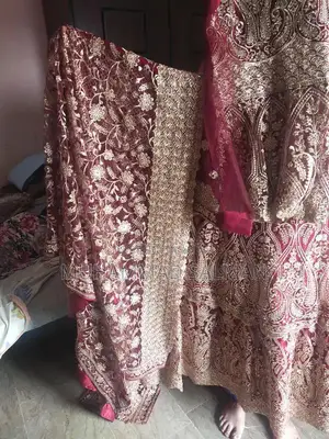 Elegant Bridal Lehenga Choli - Lightly Used Designer Wedding Wear