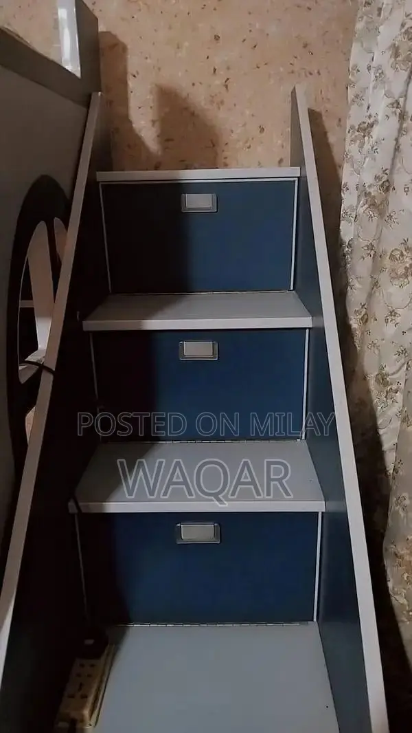 Three-Tier Kids Bunk Bed Frame