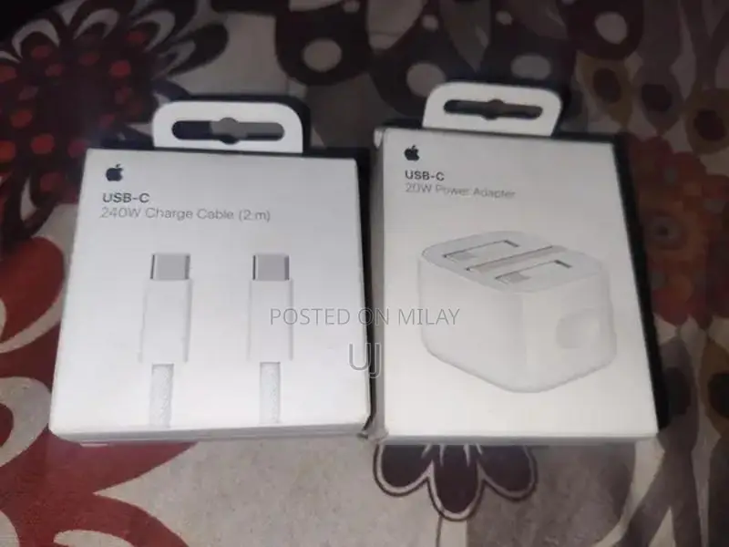 Apple USB-C Cable and 20W Adapter Set