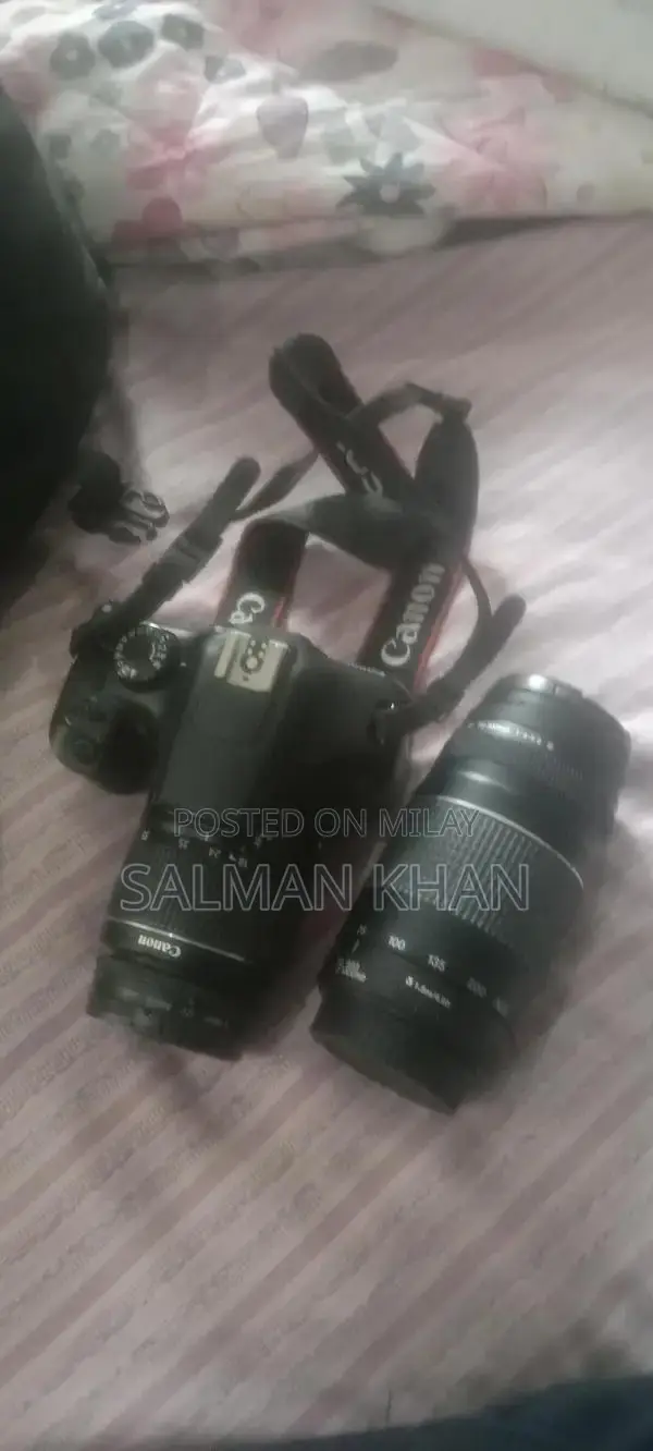 Canon 1300D DSLR Camera with Accessories and Extra Lens Cap