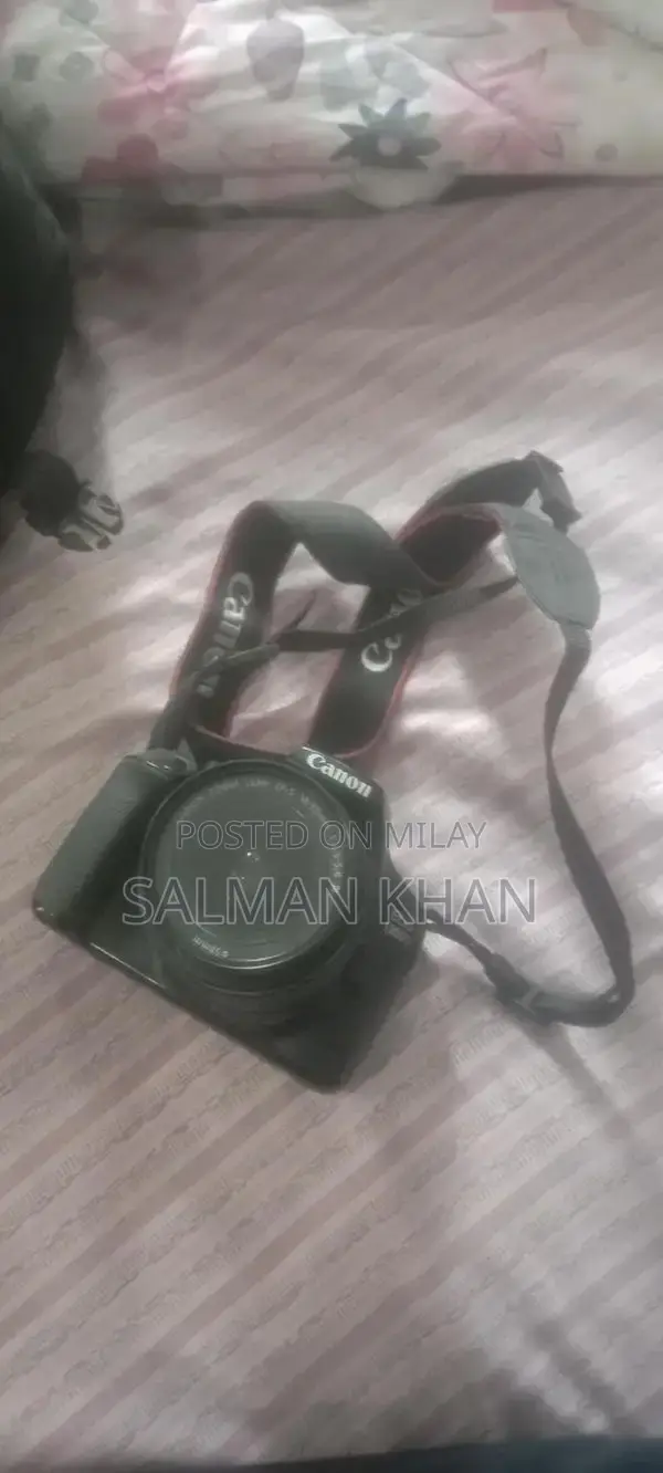 Canon 1300D DSLR Camera with Accessories and Extra Lens Cap