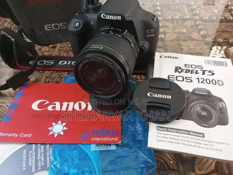 Canon EOS 1200D Digital SLR Camera for Photography & Video