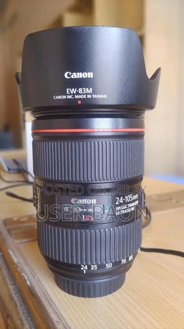 Canon EF 24-105mm F/4L IS II USM Professional Zoom Lens