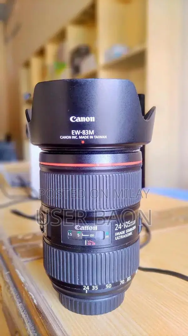 Canon EF 24-105mm F/4L IS II USM Professional Zoom Lens