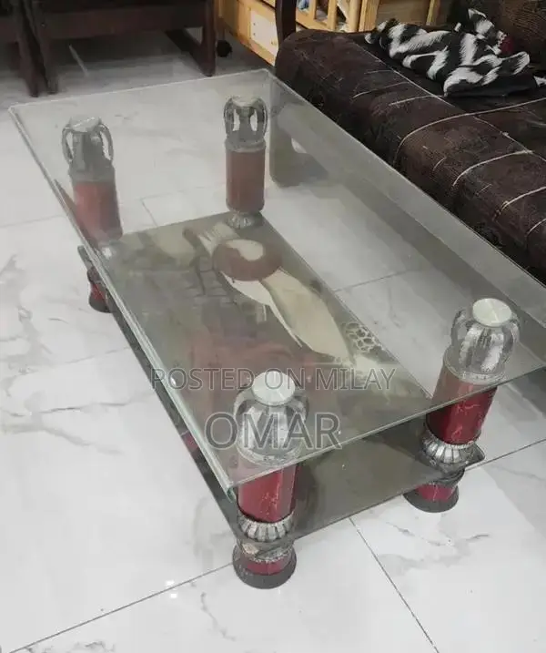 Modern Glass Coffee Table for Living Room
