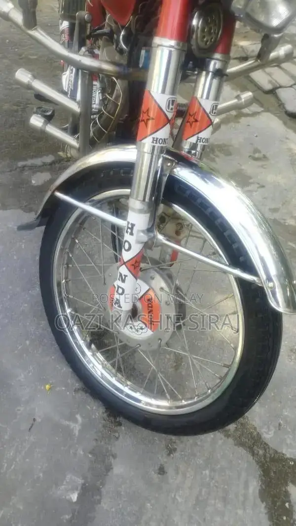 CG 125 Motorcycle - Well-Maintained Condition