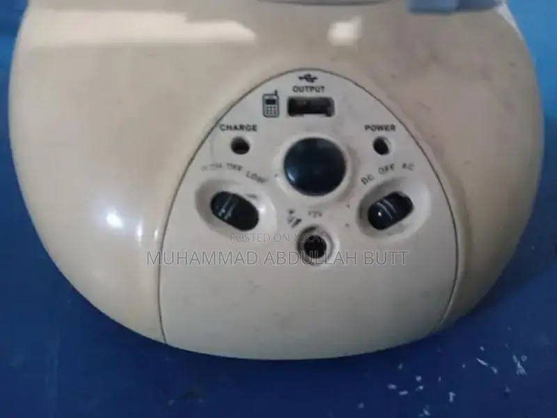 Portable Rechargeable Cooling Fan with Multiple Features