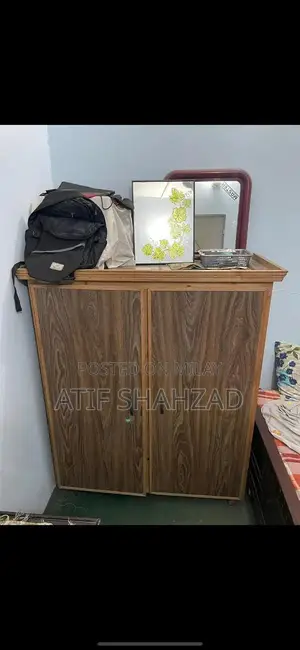 Wooden Laminate Hanging Cloth Cabinet Storage Solution