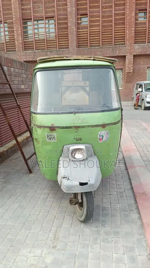 Super Asia Rickshaw with CNG and Smart Card