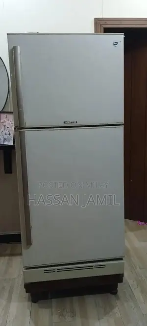 Photo - Large Gray Refrigerator with Spacious Interior