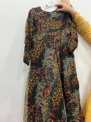 Black Organza Long Maxi Outfit - Ready-to-Wear