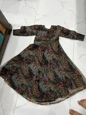 Black Organza Long Maxi Outfit - Ready-to-Wear