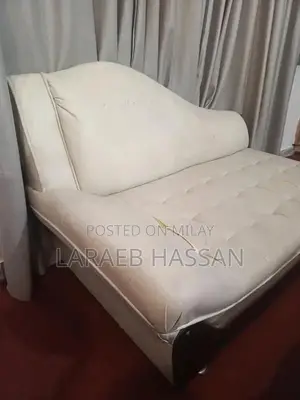 Cozy Two-Seater Sofa with Removable Cover