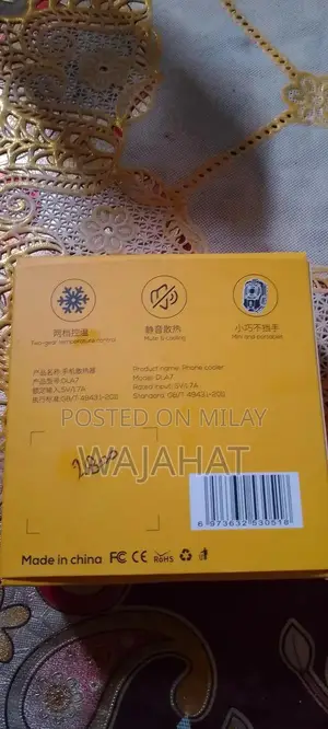 Portable Mobile Cooling Fan for Gaming Devices