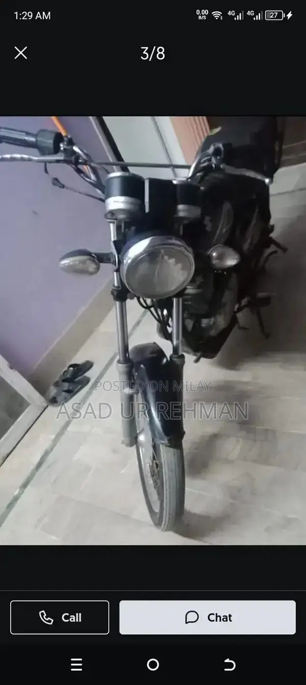 Suzuki 150 GS Motorcycle with Clear Documentation