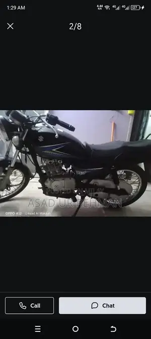 Suzuki 150 GS Motorcycle with Clear Documentation