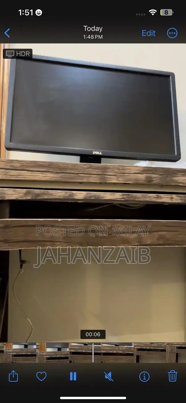 Wooden Computer Table with LED Lights - Stylish Home Furniture