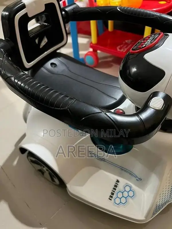 Kids Electric Ride-On Car with Lights and Smooth Riding Experience