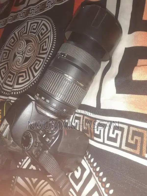 Nikon D3100 DSLR Camera with 70-300mm Lens